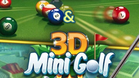 3D Billiards & 3D MiniGolf Bundle