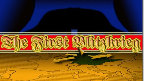 The First Blitzkrieg
