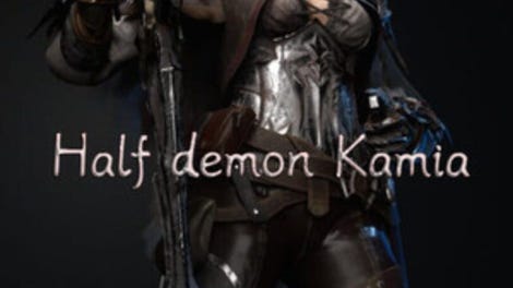 Half-demon Kamia