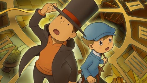 Professor Layton and the Unwound Future HD for Mobile