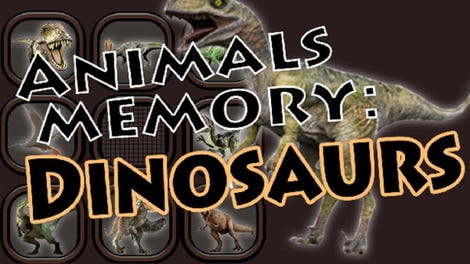 Animals Memory: Dinosaurs
