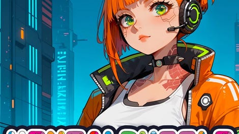 Hentai Puzzle: Cyber Girls