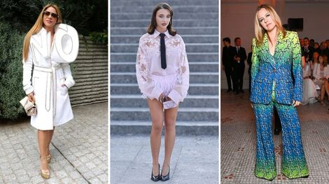 It's Paris Haute Couture Week and the Celebs Are Wearing...Suits
