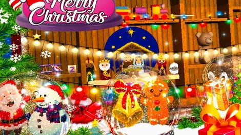 Merry Christmas: Snowball Bubble