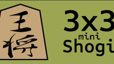 3x3 mini-Shogi