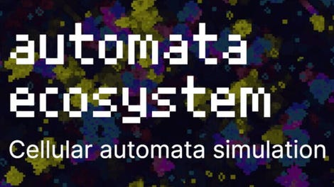 Automata Ecosystem: Cellular Automata Simulation