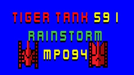 Tiger Tank 59 I: Rainstorm MP094