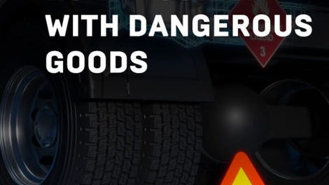 Road Accident With Dangerous Goods VR Training