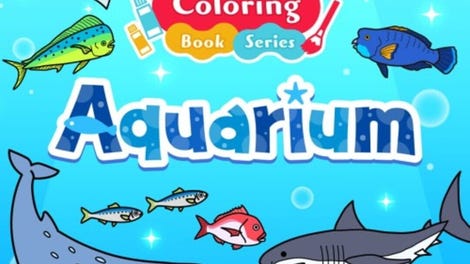 Coloring Book Series: Aquarium