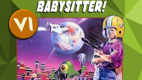 Commander Keen in Aliens Ate My Baby Sitter!