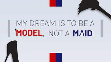 My Dream is to Be a Model, Not a Maid!