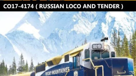 Trainz Railroad Simulator 2019: CO17-4174 Russian Loco and Tender