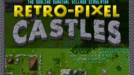 Retro-Pixel Castles