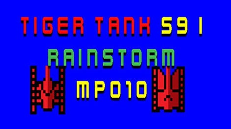Tiger Tank 59 I: Rainstorm MP010
