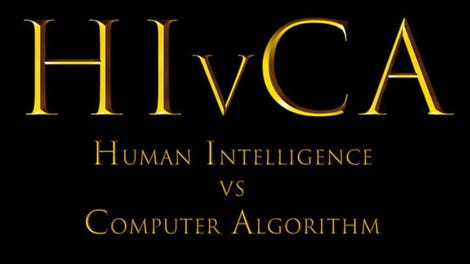 H.I.v.C.A.: Human Intelligence vs Computer Algorithm