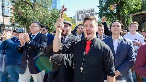 Anti-Abortion ‘Men’s March’—the New Straight Pride Parade—Attracts Hundreds in Boston