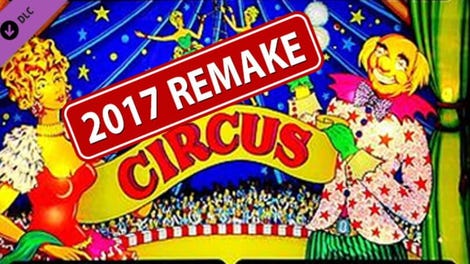 Zaccaria Pinball: Circus 2017 Table