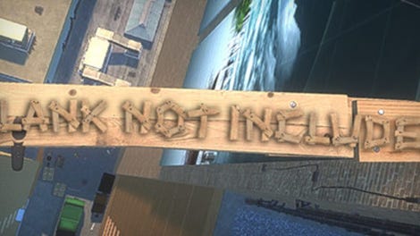 Plank not included