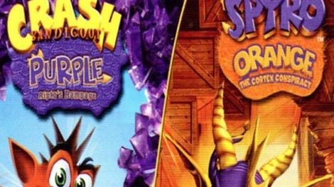 Crash & Spyro Superpack: Crash Bandicoot Purple/Spyro Orange