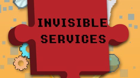 Invisible Services: Pixel Art Jigsaw Puzzle
