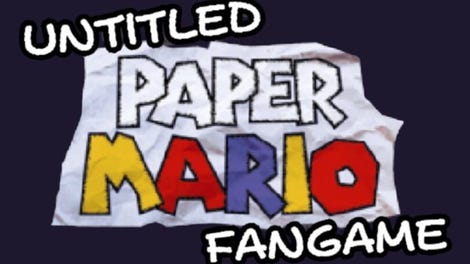 Untitled Paper Mario Fangame