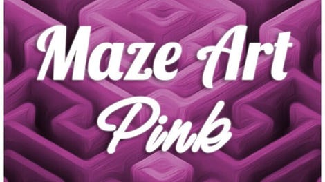 Maze Art: Pink