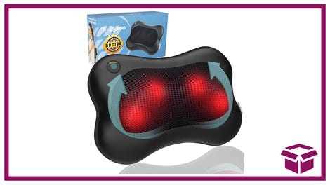 Zyllion Shiatsu Back and Neck Massager with Heat