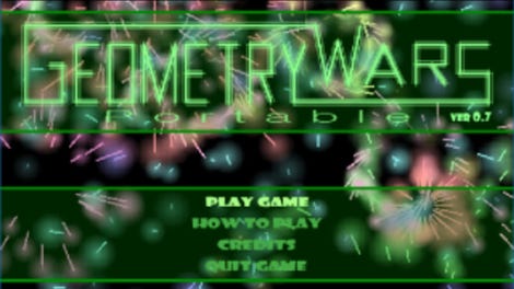 Geometry Wars Portable