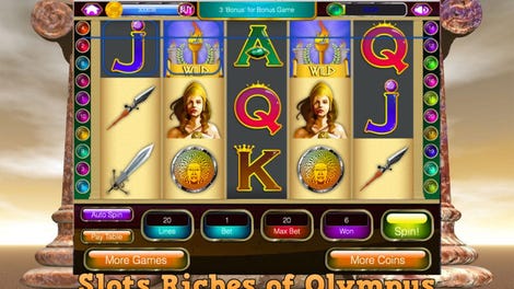 Aces Slots Riches of Olympus