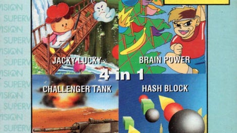 4-in-1: Hash Block/Jacky Lucky/Challenger Tank/Brain Power