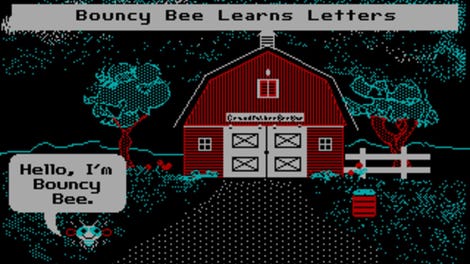 Bouncy Bee Learns Letters