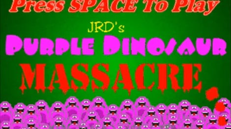 Purple Dinosaur Massacre