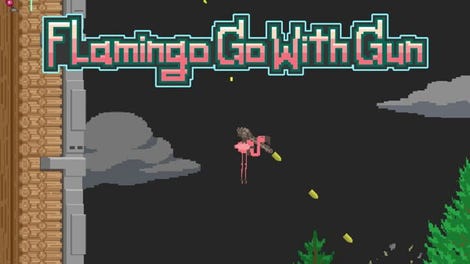 Flamingo Go With Gun