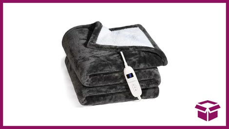 Heated Blanket With Hand Controller