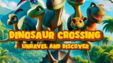 Dinosaur Crossing: Unravel and Discover
