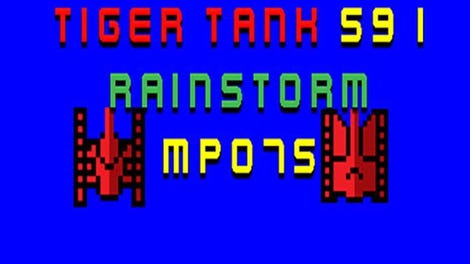 Tiger Tank 59 I: Rainstorm MP075