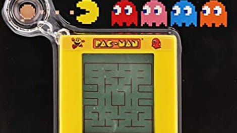 Pac-Man Game Keyring