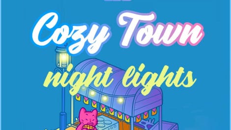 Stray Cats in Cozy Town: Night Lights