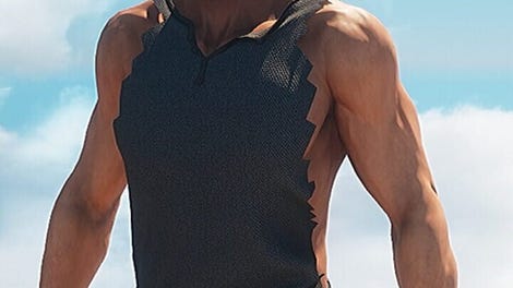 Strong man parkour