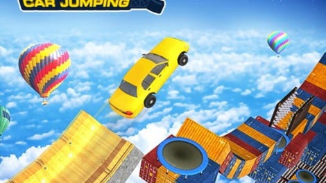 Mega Ramp Car Jumping