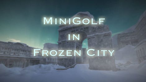 MiniGolf in Frozen City