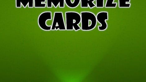 Memorize Cards