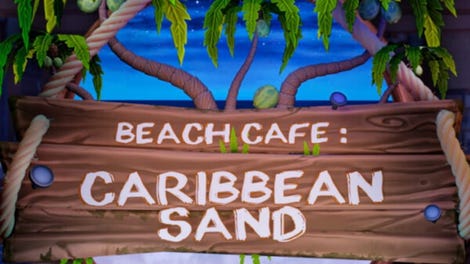 Beach Cafe: Caribbean Sand