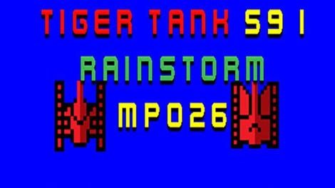 Tiger Tank 59 I: Rainstorm MP026