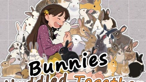 Bunnies Huddled Together