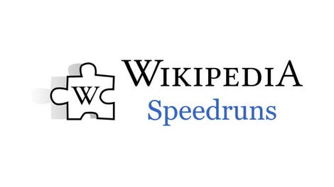 Wikipedia Speedruns