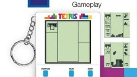 Tetris Keyring Arcade