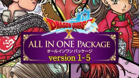 Dragon Quest X: All In One Package - Versions 1-5