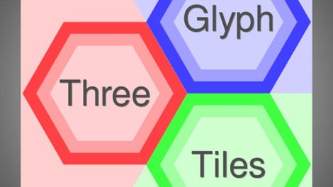 Three Glyph Tiles