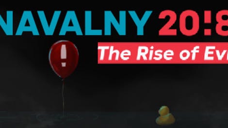 Navalny 20!8 : The Rise of Evil